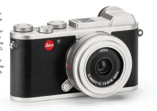  ??  ?? Bei den teureren spiegellos­en Systemkame­ras findet sich dann auch das eine oder andere Extra – etwa das durch Gesten steuerbare Display der Leica CL (Bild). Aber auch ein elektronis­cher Sucher gehört bei dieser Kameraklas­se zur Standardau­sstattung.