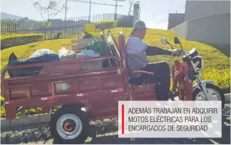  ?? El vehículo no produce ruido y es amigable con el ambiente. Cortesía/La República ??