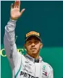  ??  ?? Lewis Hamilton