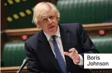  ??  ?? Boris Johnson