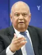  ?? PHOTO: REUTERS ?? Minister of Public Enterprise­s Pravin Gordhan says a merger of SA Express, SAA and Mango is possible.