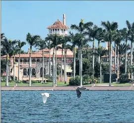  ?? JOE RAEDLE / AFP ?? Dulce hogar. Trump pasa ahora mucho más tiempo en su mansión de Mar-a-lago que en su piso de Manhattan