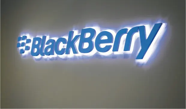  ?? ANDREW RYAN / THE CANADIAN PRESS FILES ?? Blackberry chief executive John Giamatteo says the company is still working on its strategy to establish two profitable stand-alone divisions.