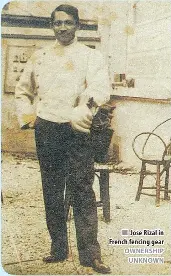 Jose Rizal’s prowess in sports legendary | The Manila Times | PressReade­r
