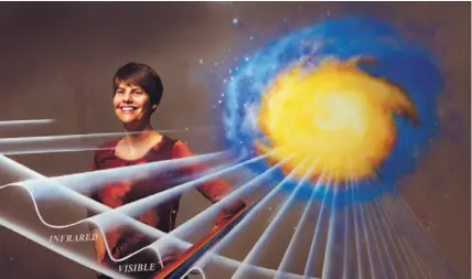  ?? JEFF VINNICK / TORONTO STAR ?? Ingrid Stairs is working to explain the signals that come from distant pulsars, and maybe find more proof of Einstein’s relativity theories.