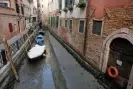  ?? Photograph: Manuel Silvestri/Reuters ?? The unusually low tides are making it impossible for gondolas, water taxis and ambulances to navigate some of Venice’s canals.