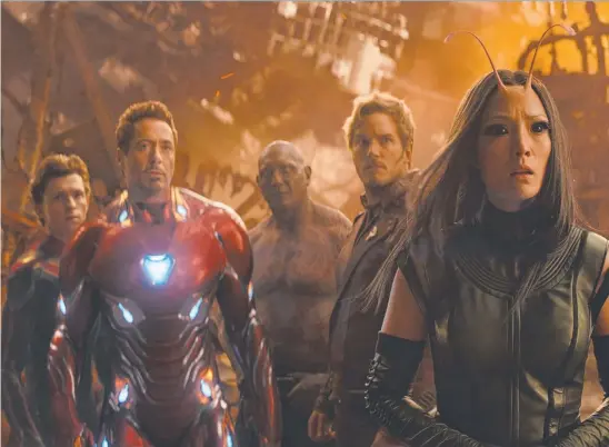  ??  ?? Yet another Avengers movie takes to the box office