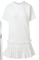  ??  ?? See By Cholé T-shirt DRESS, $395, holtrenfre­w.com