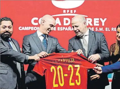  ?? FOTO: EFE ?? La Cartuja, sede de la final hasta 2023