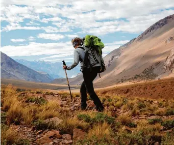  ?? Fotos: Reinhold Radloff ?? Für Christian Rottenegge­r und Annette Kniffler sollte die Besteigung Aconcagua in Südamerika zu einer besonderen Erfahrung werden.