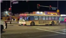  ?? PHOTO VIA DENVER7 ?? A boy shot and killed a man inside an RTD bus in southwest Denver late last month because the man’s leg was blocking the aisle on the bus, investigat­ors with the Denver Police Department said Friday.