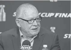  ?? CHARLES LECLAIRE, USA TODAY SPORTS ?? Penguins GM Jim Rutherford has fulfilled all of his promises and has the team on the cusp of a second consecutiv­e title.