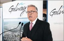  ?? TELEGRAM FILE PHOTO ?? Danny Williams, who heads the company leading the Galway developmen­t, is going to court over treatment by the City of St. John’s.