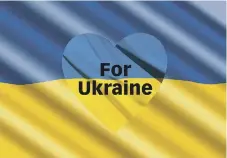  ?? ?? Collection points have been set up for donations to support Ukraine.