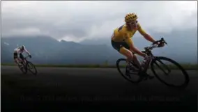  ?? THE ASSOCIATED PRESS ?? Tour de France competitor­s are facing a tougher race this year after organizers peppered the route with three stages that finish on mountain climbs reaching above 2,000meters, or 6,500feet. The cycling race begins on July 6th.