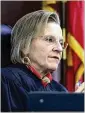  ?? AJC FILE ?? Cobb County Superior Court Judge Ann Harris has ruled that an effort by the Cobb County Commission to redraw its own electoral district boundaries is unconstitu­tional.