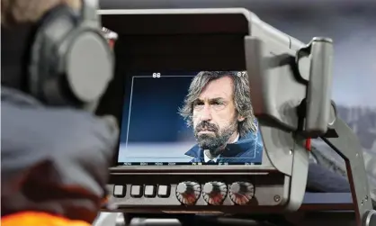  ??  ?? Juventus, managed by Andrea Pirlo, are unlikely to win Serie A this season but are likely to expect a guaranteed place in the Champions League under new plans being discussed. Photograph: Ciro de Luca/Reuters