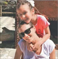  ?? CEDOC PERFIL ?? LINDA. Conoció a Arribas en San Pablo y tienen una hija.