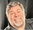  ??  ?? Steve Wozniak