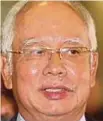  ??  ?? Najib Razak