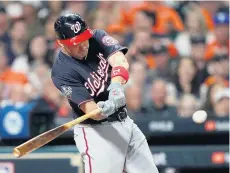  ?? DAVID J. PHILLIP/ASSOCIATED PRESS FILE ?? Virginia Beach’s Ryan Zimmerman reportedly agreed to terms on a $2 million contract for 2020 that includes the possibilit­y of earning $3 million more in incentives.