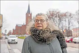  ?? Foto: ViiVi ikonen ?? orädd. Nina Björkman-Nystén har inget emot ett kärnkraftv­erk i staden så länge det ger ekonomisk nytta.