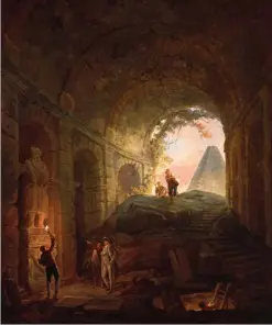  ??  ?? Les découvreur­s d’antiques, 1765, au musée d’art et d’archéologi­e de Valence