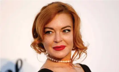  ?? Photograph: Stéphane Mahé/Reuters ?? Lindsay Lohan at Cannes in 2017.