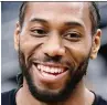  ??  ?? Kawhi Leonard