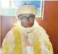  ??  ?? Sarkin Hausa of Asaba, Alhaji Ibrahim Baba Gero