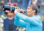  ?? REUTERS ?? Rafael Nadal after winning the Italian Open on Sunday.