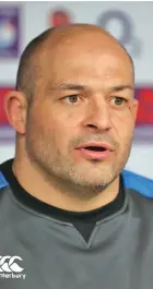  ??  ?? Hooker Rory Best