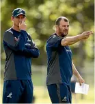  ?? GETTY IMAGES ?? Stephen Larkham has resigned as Michael Cheika’s assistant.