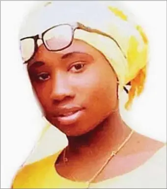  ??  ?? Leah Sharibu, 230 days in captivity