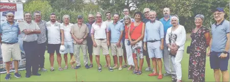  ?? - Crédits : A.L ?? Une belle journée golfique de la météo, au parcours et jusqu’au somptueux buffet !