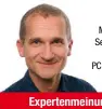  ??  ?? Michael Seemann, Autor PC Magazin