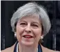  ??  ?? British PM Theresa May