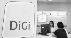  ??  ?? To accommodat­e to the data orientated Malaysian subscriber­s, Digi has recently refreshed its postpaid packages, doubling its data allocation to 20 gigabytes (GB) at the same price of RM80 per month.