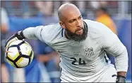  ?? ?? STATES STAR: Former USA goalkeeper Howard