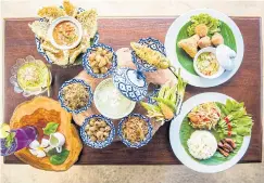  ??  ?? Plai Suan Phraya offers a new selection of tempting delicacies and herbal drinks.
