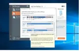  ??  ?? Paragon selects all the partitions needed to boot Windows as part of its drive image automatica­lly.