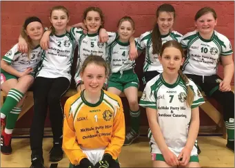  ??  ?? The Ballyduff U-13 futsal team that played in the Community Games County Finals in Duagh