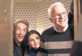  ?? HULU ?? Martin Short, from left, Selena Gomez and Steve Martin have another crime to solve in “Only Murders in the Building.”