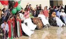  ?? Courtesy: UHS ?? Community spirit A National Day programme at University Hospital Sharjah.