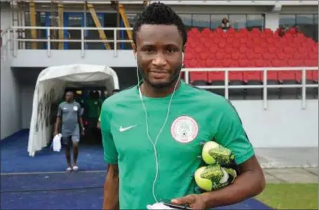  ??  ?? Mikel...to complete the full circle of playing for all the national teams tomorrow