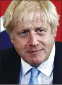  ??  ?? PROSPERITY: Boris Johnson