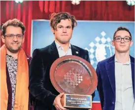  ?? ?? Aronjan, Carlsen i Caruana