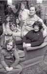  ?? AP FILE PHOTO ?? Dolphins coach Don Shula and his wife Dorothy pose with their five children at their Miami Lakes home on Jan. 3, 1973.