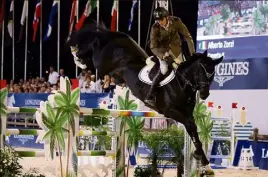  ?? (Photo d’archive Jean-François Ottonello) ?? Le Quai Albert-Ier accueille pour la e fois la Jumping Internatio­nal de MonteCarlo.