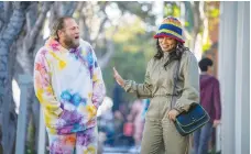  ?? (Netflix/TNS) ?? JONAH HILL and Lauren London in ‘You People.’